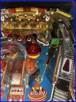 1988 Jokerz Jokerz! Pinball Machine Leds Plays Great 9 Drop Targets Cards