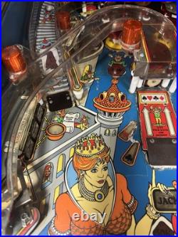 1988 Jokerz Jokerz! Pinball Machine Leds Plays Great 9 Drop Targets Cards