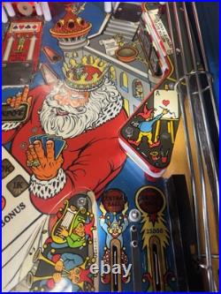 1988 Jokerz Jokerz! Pinball Machine Leds Plays Great 9 Drop Targets Cards