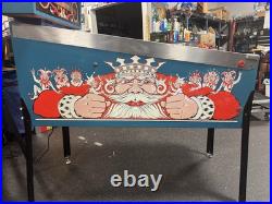 1988 Jokerz Jokerz! Pinball Machine Leds Plays Great 9 Drop Targets Cards