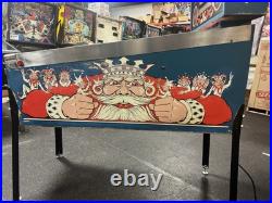 1988 Jokerz Jokerz! Pinball Machine Leds Plays Great 9 Drop Targets Cards