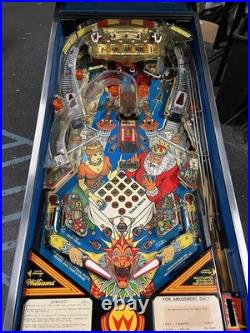 1988 Jokerz Pinball Machine Jokerz! 9 Drop Targets Cards Plays Great Jokers