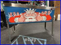 1988 Jokerz Pinball Machine Jokerz! 9 Drop Targets Cards Plays Great Jokers