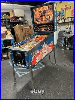 1988 Jokerz Pinball Machine Jokerz! 9 Drop Targets Cards Plays Great Jokers