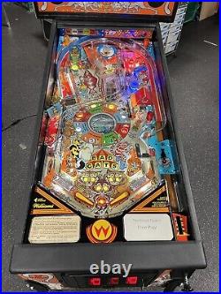 1989 Bad Cats Pinball Machine Leds Profesional Techs Leds Tons Of Extras Badcats