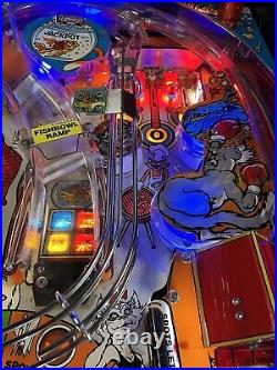 1989 Bad Cats Pinball Machine Leds Profesional Techs Leds Tons Of Extras Badcats