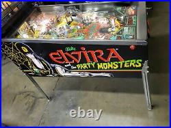 1989 Elvira of the Party Monsters Pinball Machine