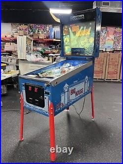 1989 Gottlieb Big House Pinball Machine Professional Techs Full Leds Rare Game