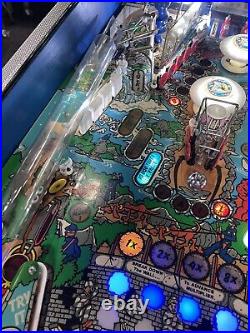 1989 Gottlieb Big House Pinball Machine Professional Techs Full Leds Rare Game