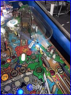 1989 Gottlieb Big House Pinball Machine Professional Techs Full Leds Rare Game