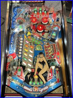 1989 Playboy 35th Anniversary Pinball Machine Plays Great Fully Refurbished