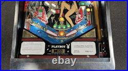 1989 Playboy 35th Anniversary Pinball Machine Plays Great Fully Refurbished