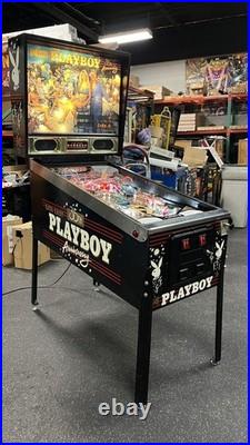 1989 Playboy 35th Anniversary Pinball Machine Plays Great Fully Refurbished