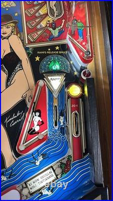 1989 Playboy 35th Anniversary Pinball Machine Plays Great Fully Refurbished