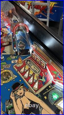 1989 Playboy 35th Anniversary Pinball Machine Plays Great Fully Refurbished