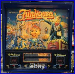 1990 Funhouse Pinball Machine Pat Lawlor Fully Refurbished Leds The Original