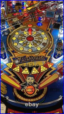 1990 Funhouse Pinball Machine Pat Lawlor Fully Refurbished Leds The Original