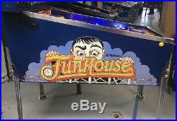 1990 Funhouse Pinball Machine Talking Head Leds Pat Lawlor Nice