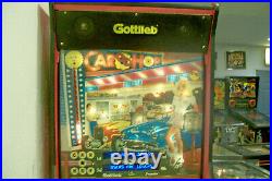 1990 Gottlieb/Premier CAR HOP Pinball Machine Works Great! (Pick-Up in Indy)