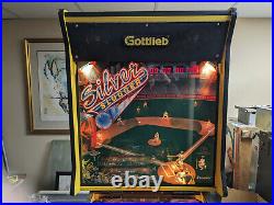 1990 Gottlieb Premier Silver Slugger Pinball with Baseball theme