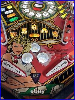 1990 Gottlieb Vegas Pinball Machine Leds Professional Techs Slots Gambling