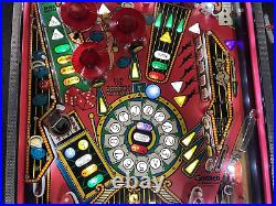 1990 Gottlieb Vegas Pinball Machine Leds Professional Techs Slots Gambling