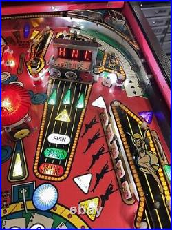 1990 Gottlieb Vegas Pinball Machine Leds Professional Techs Slots Gambling