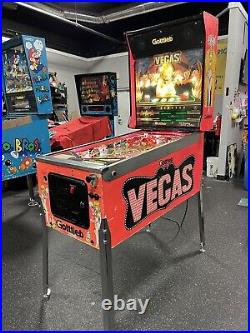 1990 Gottlieb Vegas Pinball Machine Leds Professional Techs Slots Gambling