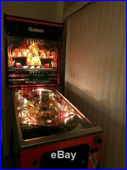 1990 RARE GOTTLIEB -Vegas- Pinball Machine