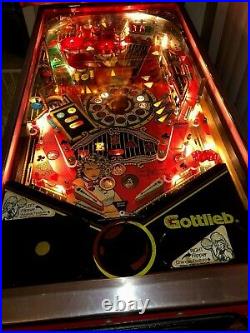 1990 RARE GOTTLIEB -Vegas- Pinball Machine. Local Pickup Only