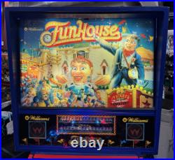1990 Restored Stunning Funhouse Pinball Machine New Playfield New Decals 1990 Restored Stunning Funhouse Pinball Machine New Playfield New Decals