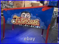 1990 Restored Stunning Funhouse Pinball Machine New Playfield New Decals 1990 Restored Stunning Funhouse Pinball Machine New Playfield New Decals