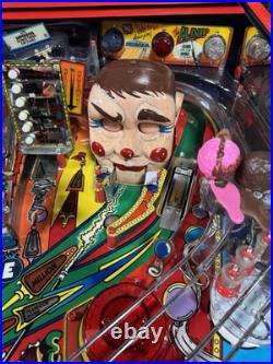 1990 Restored Stunning Funhouse Pinball Machine New Playfield New Decals 1990 Restored Stunning Funhouse Pinball Machine New Playfield New Decals