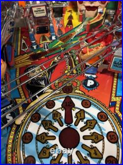 1990 Restored Stunning Funhouse Pinball Machine New Playfield New Decals 1990 Restored Stunning Funhouse Pinball Machine New Playfield New Decals