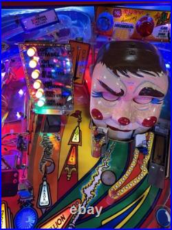 1990 Restored Stunning Funhouse Pinball Machine New Playfield New Decals 1990 Restored Stunning Funhouse Pinball Machine New Playfield New Decals