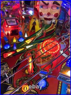1990 Restored Stunning Funhouse Pinball Machine New Playfield New Decals 1990 Restored Stunning Funhouse Pinball Machine New Playfield New Decals