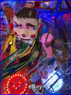 1990 Restored Stunning Funhouse Pinball Machine New Playfield New Decals 1990 Restored Stunning Funhouse Pinball Machine New Playfield New Decals