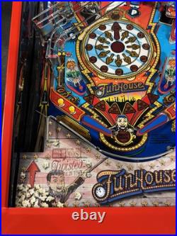 1990 Restored Stunning Funhouse Pinball Machine New Playfield New Decals 1990 Restored Stunning Funhouse Pinball Machine New Playfield New Decals
