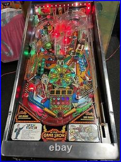 1990 The Bally Game Show Pinball Machine Leds Professional Techs