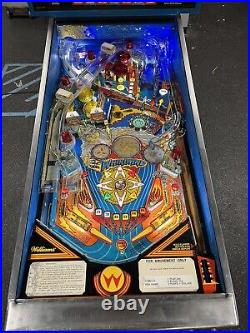 1990 Whirlwind Pinball Machine Leds Professional Techs Leds Pat Lawlor Wind