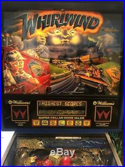 1990 Williams Whirlwind Pinball Machine