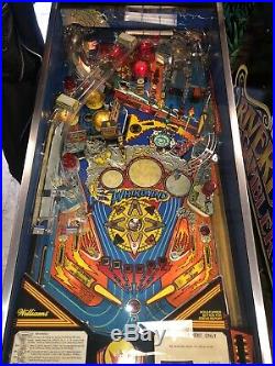 1990 Williams Whirlwind Pinball Machine