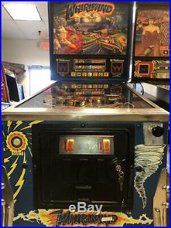 1990 Williams Whirlwind Pinball Machine