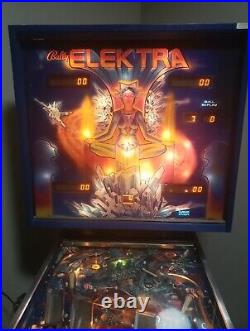 1991 BALLY ELEKTRA Pinball Machine
