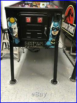 1991 Batman Data East Pinball Machine Super Nice Leds