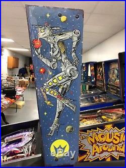 1991 Bride of Pinbot Pinball Machine Williams LEDS PLAYS GREAT $399 SHIIPPING