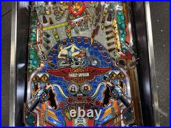 1991 Harley Davidson Pinball Machine Professional Techs Full Leds Plays Great
