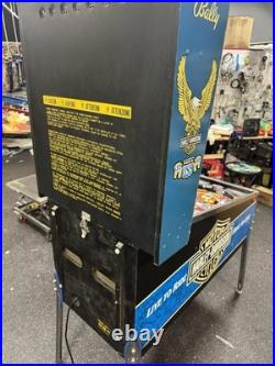 1991 Harley Davidson Pinball Machine Professional Techs Full Leds Plays Great