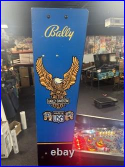 1991 Harley Davidson Pinball Machine The Original Refurbished Leds Plays Great 1991 Harley Davidson Pinball Machine The Original Refurbished Leds Plays Great