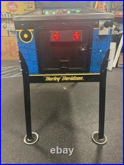 1991 Harley Davidson Pinball Machine The Original Refurbished Leds Plays Great 1991 Harley Davidson Pinball Machine The Original Refurbished Leds Plays Great